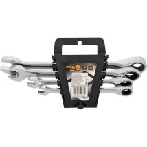 Clés Mixtes 4 Pièces Avec Douilles Sinusoïdales 10-19 Mm 52661 Vorel
