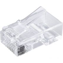 Quadrios - Jeu de connecteurs modulaires, nombre de pôles 8P8C - non blindés, 15 pcs. 1906C164 mâle, droit Nombre de pôle