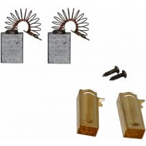 Parkside - Brosse de carbone de rechange pour moteur de motoculteur électrique Parkside pgk 1400 A1 ian 356305
