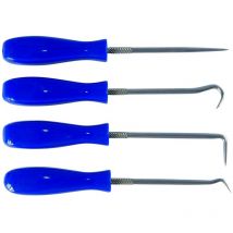 Clas - Assortiment de 4 crochets extracteurs pour joints d'huile, toriques l. 130mm - om 9216 Equipements