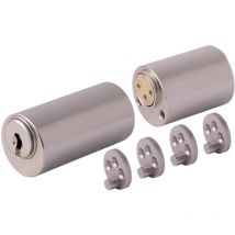 Kaba - Jeu de cylindre expert plus 285/745 (type cisa) 4 clés 35.SET.AK285/745.NI