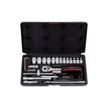 Ks tools 911.0625 coffret de douilles F6 1/4'' chromemat 25 pièces