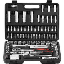 Jeu de douilles 94 pièces avec mallette