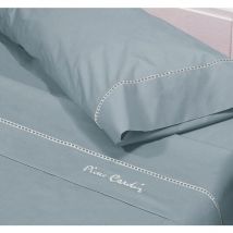Drap de lit Arcadia, 100% Coton, bleu, lit 150 cm - Pierre Cardin