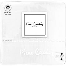 Parure de lit Arcadia, 100% Coton, Blanc, Lit 135 cm - Pierre Cardin