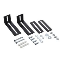 Regiplast - Jeu de fixation murale réglable en métal pour bâti-support cesame autoportant ou universel