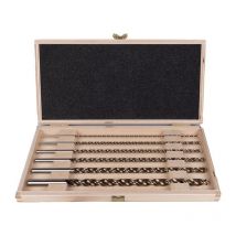 Jeu de forets hélicoïdaux à bois timber twist 6 pièces D.3.4.5.6.8.10mm alpen