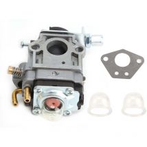 Jeu de joints d'ampoule d'amorce de carburateur adapté à la débroussailleuse SCEWFIX TITAN TTL530GBC 43cc