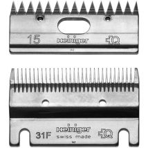 Jeu de peignes de finition 31F et 15 dents Heiniger