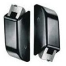 Jeu de pênes + vis + gâches haut et bas ISEO - Non coupe-feu - Gris - 9410201705