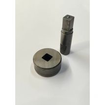 Birliksan - Jeu de poinçon et matrice carré pour BIR5BH10 BIR5BH10-VK13