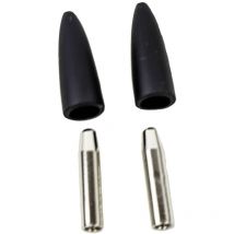 Jeu de pointes de touche Testboy Schraubbare Prüfspitzen Profi noir, argent 1 set