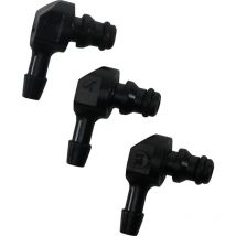 Bgs Technic - jeu de raccords tuyau en matière plastique en forme de l 30 pièces bgs 8107-22