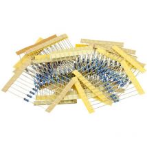 Assortiment de résistances à couche carbone Kemo S001 sortie axiale 200 pc(s)