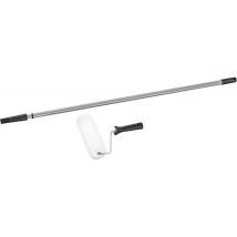 Jeu de rouleaux à peinture 18cm+grille. Rallonge 1.20m