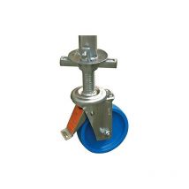 Jeu de roulette diam. 150 mm (4 pcs) Reglage en hauteur 115 mm
