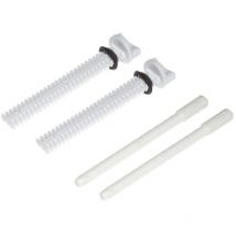 Cersanit - Juego de varillas de desbloqueo y portaplacas para marcos Slim&Silent