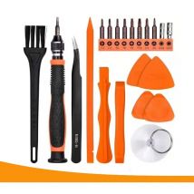 Treetalk - Jeu de tournevis de précision 21 pièces, réparation pour sonnette, ordinateur portable, commutateur, PS4, Xbox, MacBook, iPhone, montre,