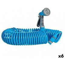 Ibergarden - Hose set of hose with fittings 15 m nylon abs (6 pcs.)