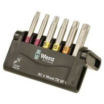 Jeu d'embouts Torx pour applications sur bois