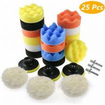 Jeu d'éponges à cirer pour voiture CC-3025