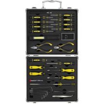 Basetech - Jeu d'outils BT-1954694 pour les bricoleurs, pour les techniciens, pour électricien en valise 30 pièces