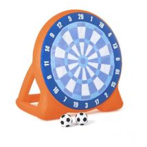 Bestway - Jeu de fléchettes gonflable géant avec ballons All Star - Cible de football a scratch - Base lestée