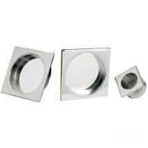 Niko-Kit 2 Tasses + Dé à Coudre Carré. R.1200 Kit Uc-Cs Chrome Mat