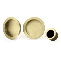 Noe-Kit 2 Coupelles+dé à coudre R.1200 Kit U-Ls Laiton Mat