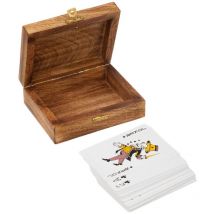 Jeux de carte Odile manguier 12x4cm Atmosphera Créateur D'intérieur