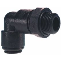 John Guest Speedfit - Jg Speedfit Einschraubverbinder Winkel 90° Ø 8 Mm X 3/8 Zoll, Pm Metrisch - Für Druckluft Und Flüssigkeiten