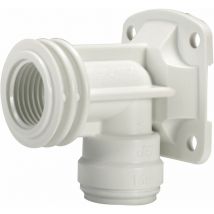 JG Speedfit Kunststoff-Wandwinkel 90° Ø 15 mm x 1/2 Zoll IG - für Speedpex- und Cu-Rohr - DVGW zugelassen