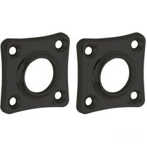 Misatori - Ensemble de rosaces sans poignée avec ressort W3000.2422.62 modèle t sur noir