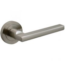 Jandel - Set Kurbelrosette 50mm Satin Nickel Verleih gerade eq-r200