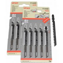 Ufixt - Jigsaw Blades T144D For High Speed Wood Cutting hcs 10 Pack Fits Makita