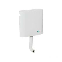 Baby - Cassetta di scarico, 380x370, riempimento laterale, Dual Flush, bianco H8937110000001 - Jika