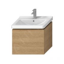 Jika Cubito - Meuble lavabo 590x480x427 mm, 1 tiroir, chêne H40J4233015191