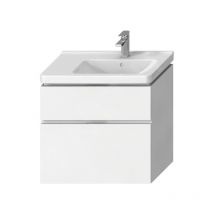 Jika - Cubito Pure - Meuble sous lavabo 740x683 mm, découpe à droite, blanc H40J4254035001