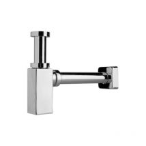 Cubito - Waschtischsiphon, Chrom/Messing H3747300040001 - Jika