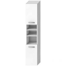 Jika - Lyra plus - Hochschrank 170x32x25 cm, 2 Türen l/r, weiß H43J3822303001