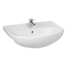 Jika - Lyra plus - Waschtisch 60x46 cm, mit Überlauf, mit Hahnloch, weiß H8133830001041