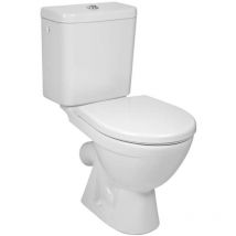 Lyra plus - WC-Kombi, Abgang hinten, Dual Flush, weiß H8263840002413 - Jika