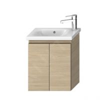 Jika - Mio - Meuble pour lavabo asymétrique, frêne H40J7112003421