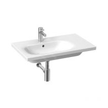 Jika - Mio-N - Lavabo, 75x45 cm, avec trop-plein, trou pour robinetterie Perla, blanc H8117101001041