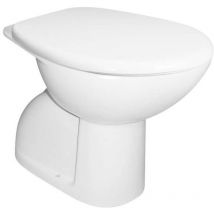 Zeta Plus - wc a pavimento, scarico verticale, doppio scarico, bianco H8227470000001 - Jika