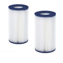 Jilong - Juego de 2 cartuchos de filtración tipo 3 - 106mm x H203mm - para bomba de filtración 3785L/h