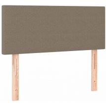 Tête de lit Taupe 90x5x78/88 cm Tissu vidaXL