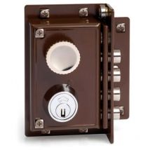 JIS - Serrure de sécurité 5240 11x7 droite peinte