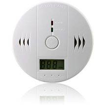 Jiubiaz Feuermelder Co Melder Weiß Für Kohlenmonoxid Mit 85 Db Alarm Und Led Warnlicht Einfache Montage 1pcs