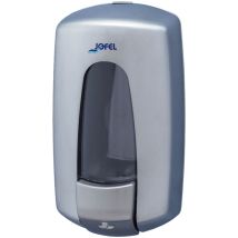 Jofel - Distributore Di Sapone Liquido A Parete, Ricaricabile, Capacità 0,9 L, Distributore Di Sapone Ricaricabile, Valvola Anticorrosione E 